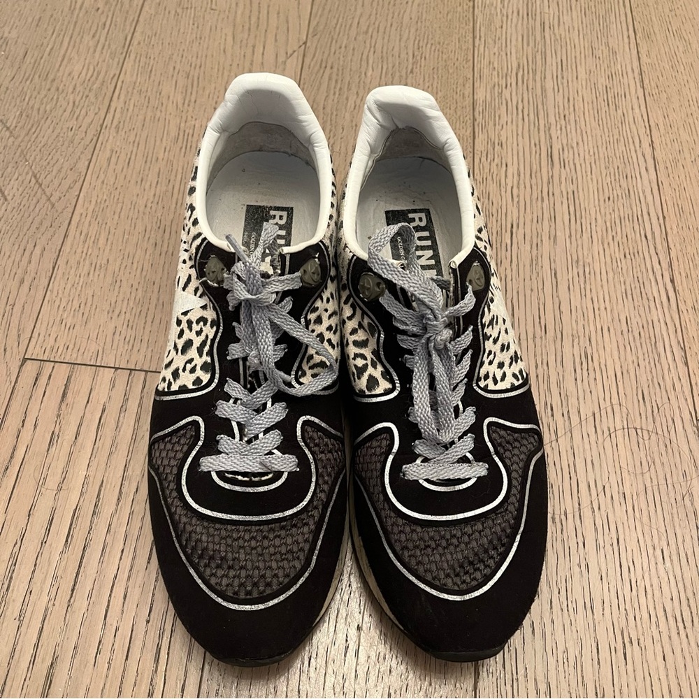 Golden Goose running athletic dept animal print sneakers size 39 - Picture 2 of 10